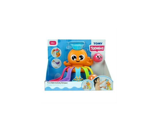 Игрушка для ванной Toomies Осьминог (E73104), изображение 2 Игрушка для ванной Toomies Осьминог (E73104), изображение 2