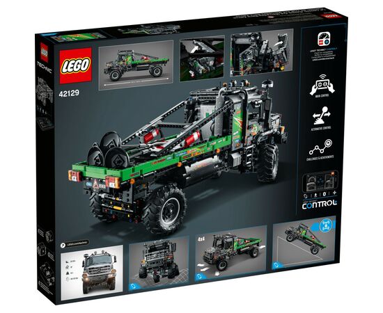 Конструктор LEGO Technic Полноприводный грузовик-внедорожник Mercedes-Benz Ze (42129), изображение 12 Конструктор LEGO Technic Полноприводный грузовик-внедорожник Mercedes-Benz Ze (42129), изображение 12