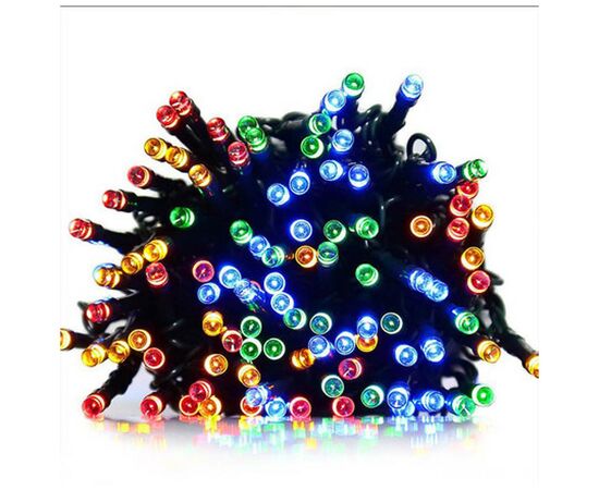 Гірлянда ColorWay на сонячній батареї 10м 100Led IP65 кольорова (CW-GO-100L10SBMC), зображення 3 Гірлянда ColorWay на сонячній батареї 10м 100Led IP65 кольорова (CW-GO-100L10SBMC), зображення 3