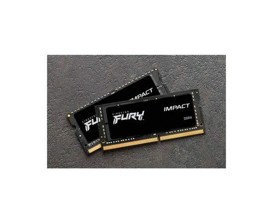 Модуль памяти для ноутбука SoDIMM DDR4 16GB 3200 MHz Impact Kingston Fury (ex.HyperX) (KF432S20IB/16), изображение 4 Модуль памяти для ноутбука SoDIMM DDR4 16GB 3200 MHz Impact Kingston Fury (ex.HyperX) (KF432S20IB/16), изображение 4