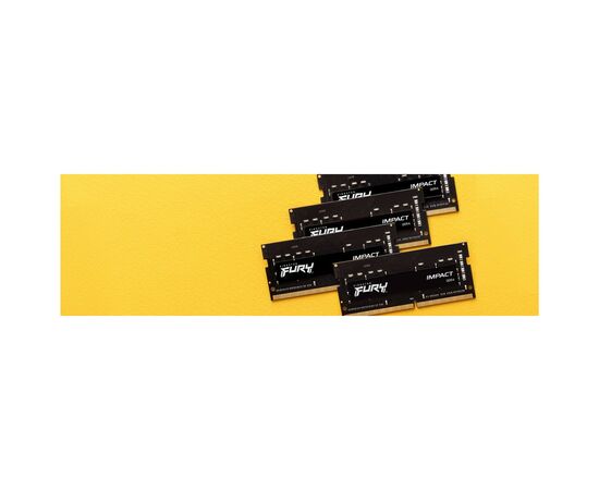 Модуль памяти для ноутбука SoDIMM DDR4 16GB 3200 MHz Impact Kingston Fury (ex.HyperX) (KF432S20IB/16), изображение 7 Модуль памяти для ноутбука SoDIMM DDR4 16GB 3200 MHz Impact Kingston Fury (ex.HyperX) (KF432S20IB/16), изображение 7