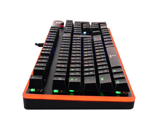Клавіатура Ergo KB-955 Blue Switch RGB USB Black (KB-955), зображення 5 Клавіатура Ergo KB-955 Blue Switch RGB USB Black (KB-955), зображення 5