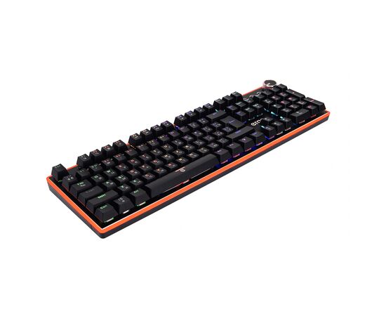 Клавіатура Ergo KB-955 Blue Switch RGB USB Black (KB-955), зображення 6 Клавіатура Ergo KB-955 Blue Switch RGB USB Black (KB-955), зображення 6