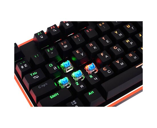 Клавіатура Ergo KB-955 Blue Switch RGB USB Black (KB-955), зображення 8 Клавіатура Ergo KB-955 Blue Switch RGB USB Black (KB-955), зображення 8