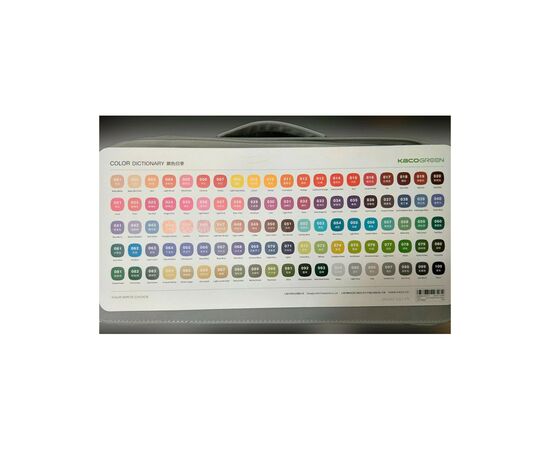 Художественный маркер KACO набор ARTIST Double Tips Pen 100 Colors (ARTIST 100), изображение 12