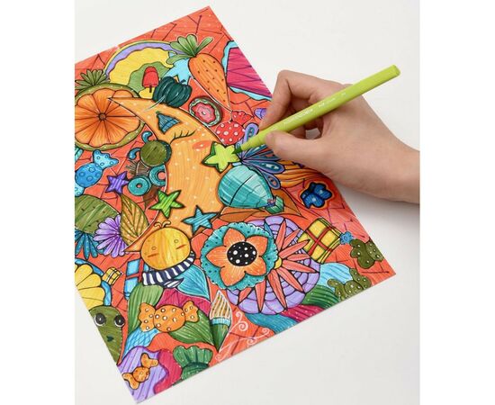 Художественный маркер KACO набор ARTIST Double Tips Pen 100 Colors (ARTIST 100), изображение 5