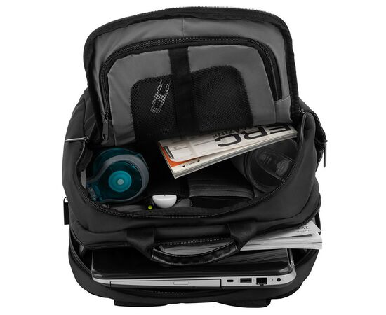 Рюкзак для ноутбука 2E 16" BPN6016 City Traveler, black (2E-BPN6016BK), изображение 12 Рюкзак для ноутбука 2E 16" BPN6016 City Traveler, black (2E-BPN6016BK), изображение 12