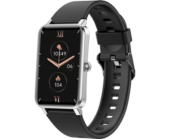 Смарт-часы Globex Smart Watch Fit (Silver), изображение 3 Смарт-часы Globex Smart Watch Fit (Silver), изображение 3