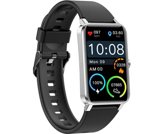 Смарт-часы Globex Smart Watch Fit (Silver), изображение 4 Смарт-часы Globex Smart Watch Fit (Silver), изображение 4