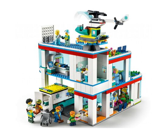 Конструктор LEGO City Больница 816 деталей (60330), изображение 4 Конструктор LEGO City Больница 816 деталей (60330), изображение 4