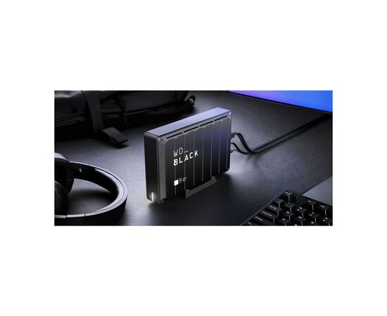 Внешний жесткий диск 3.5" 8TB BLACK D10 Game Drive WD (WDBA3P0080HBK-EESN), изображение 10 Внешний жесткий диск 3.5" 8TB BLACK D10 Game Drive WD (WDBA3P0080HBK-EESN), изображение 10