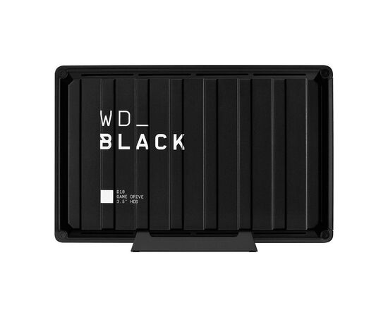 Внешний жесткий диск 3.5" 8TB BLACK D10 Game Drive WD (WDBA3P0080HBK-EESN), изображение 2 Внешний жесткий диск 3.5" 8TB BLACK D10 Game Drive WD (WDBA3P0080HBK-EESN), изображение 2