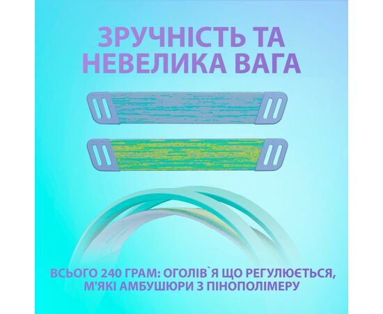 Наушники Logitech G335 Wired Gaming Mint (981-001024), изображение 2 Наушники Logitech G335 Wired Gaming Mint (981-001024), изображение 2