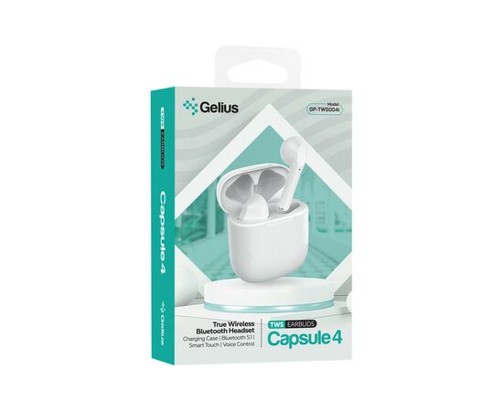 Наушники Gelius Pro Capsule 4 GP-TWS-004i White (00000089892), изображение 3 Наушники Gelius Pro Capsule 4 GP-TWS-004i White (00000089892), изображение 3