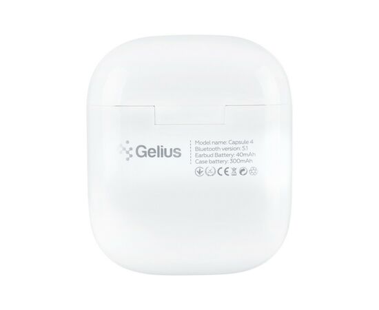 Наушники Gelius Pro Capsule 4 GP-TWS-004i White (00000089892), изображение 8 Наушники Gelius Pro Capsule 4 GP-TWS-004i White (00000089892), изображение 8