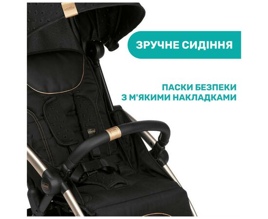 Коляска Chicco Goody Plus Black Re-Lux (79877.56), изображение 4 Коляска Chicco Goody Plus Black Re-Lux (79877.56), изображение 4