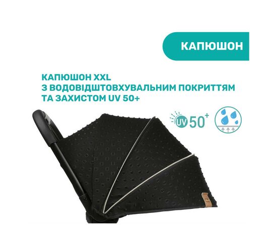 Коляска Chicco Goody Plus Black Re-Lux (79877.56), изображение 5 Коляска Chicco Goody Plus Black Re-Lux (79877.56), изображение 5