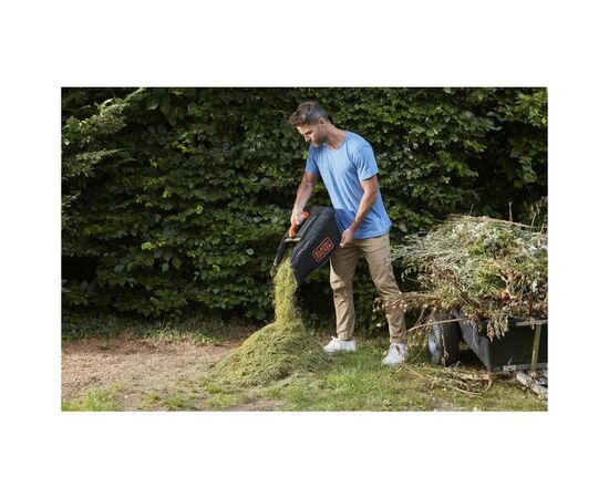 Газонокосилка Black&Decker аккумуляторная 36 В, 2.5 Ач, 32 см, 1 АКБ и ЗУ (BCMW3336L1), изображение 10 Газонокосилка Black&Decker аккумуляторная 36 В, 2.5 Ач, 32 см, 1 АКБ и ЗУ (BCMW3336L1), изображение 10