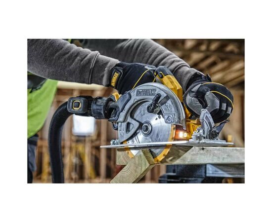 Дисковая пила DeWALT 18В XR Li-Ion, диск 184х16 мм (без АКБ та ЗП) (DCS570N), изображение 11 Дисковая пила DeWALT 18В XR Li-Ion, диск 184х16 мм (без АКБ та ЗП) (DCS570N), изображение 11