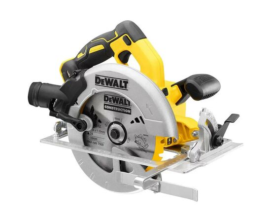 Дисковая пила DeWALT 18В XR Li-Ion, диск 184х16 мм (без АКБ та ЗП) (DCS570N), изображение 5 Дисковая пила DeWALT 18В XR Li-Ion, диск 184х16 мм (без АКБ та ЗП) (DCS570N), изображение 5