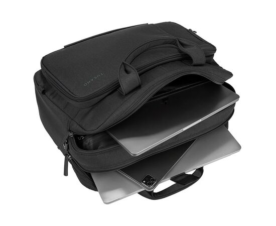 Сумка для ноутбука Tucano 15.6" Flash, Black (BFLASH15-BK), изображение 10