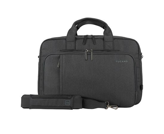 Сумка для ноутбука Tucano 15.6" Flash, Black (BFLASH15-BK), изображение 4