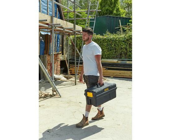 Ящик для инструментов Stanley FatMax ящик- стремянка, 25”, 290 x 640 x 300 мм (FMST81083-1), изображение 12 Ящик для инструментов Stanley FatMax ящик- стремянка, 25”, 290 x 640 x 300 мм (FMST81083-1), изображение 12