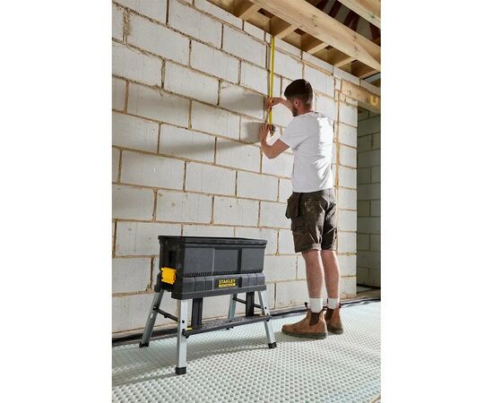 Ящик для инструментов Stanley FatMax ящик- стремянка, 25”, 290 x 640 x 300 мм (FMST81083-1), изображение 7 Ящик для инструментов Stanley FatMax ящик- стремянка, 25”, 290 x 640 x 300 мм (FMST81083-1), изображение 7