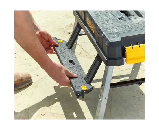 Ящик для инструментов Stanley FatMax ящик- стремянка, 25”, 290 x 640 x 300 мм (FMST81083-1), изображение 9 Ящик для инструментов Stanley FatMax ящик- стремянка, 25”, 290 x 640 x 300 мм (FMST81083-1), изображение 9