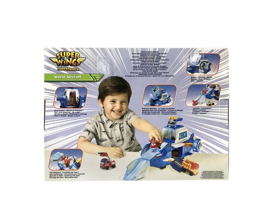 Игровой набор Super Wings Air Moving Base, Воздушная База, свет, звук (EU740831), изображение 12 Игровой набор Super Wings Air Moving Base, Воздушная База, свет, звук (EU740831), изображение 12