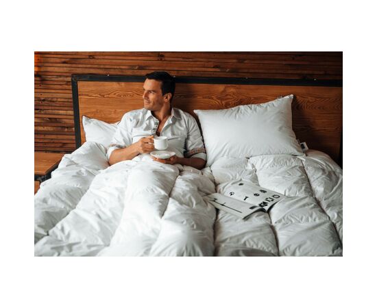 Ковдра MirSon пухова deluxе 028 легке 110x140 см (2200000007858), зображення 6