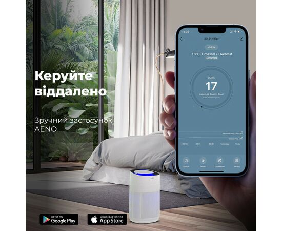 Воздухоочиститель AENO AP1S (AAP0001S), изображение 9 Воздухоочиститель AENO AP1S (AAP0001S), изображение 9