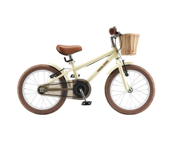 Дитячий велосипед Miqilong RM Бежевий 16" (ATW-RM16-BEIGE)