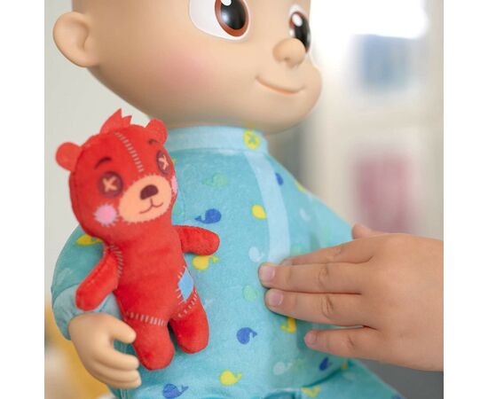 Интерактивная игрушка CoComelon Roto Plush Bedtime JJ Doll Джей Джей со звуком (CMW0016), изображение 5 Интерактивная игрушка CoComelon Roto Plush Bedtime JJ Doll Джей Джей со звуком (CMW0016), изображение 5