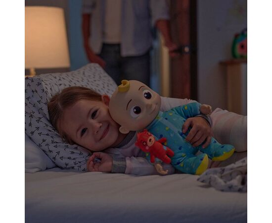 Интерактивная игрушка CoComelon Roto Plush Bedtime JJ Doll Джей Джей со звуком (CMW0016), изображение 9 Интерактивная игрушка CoComelon Roto Plush Bedtime JJ Doll Джей Джей со звуком (CMW0016), изображение 9