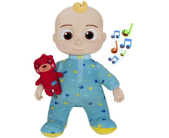 Интерактивная игрушка CoComelon Roto Plush Bedtime JJ Doll Джей Джей со звуком (CMW0016)