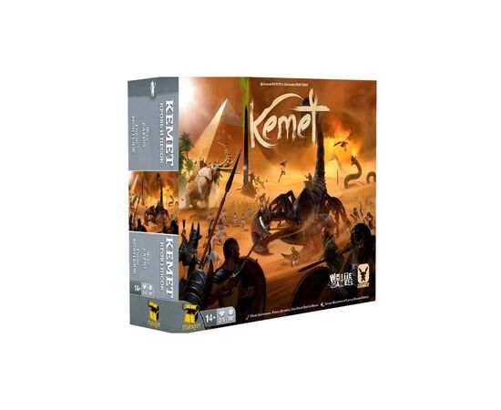 Настольная игра White Games Geekach Games Кемет: Кровь и песок (GKCH019TK), изображение 2 Настольная игра White Games Geekach Games Кемет: Кровь и песок (GKCH019TK), изображение 2