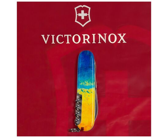 Нож Victorinox Climber Ukraine Жовто-синій малюнок (1.3703.7_T3100p), изображение 10 Нож Victorinox Climber Ukraine Жовто-синій малюнок (1.3703.7_T3100p), изображение 10