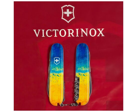 Нож Victorinox Climber Ukraine Жовто-синій малюнок (1.3703.7_T3100p), изображение 11 Нож Victorinox Climber Ukraine Жовто-синій малюнок (1.3703.7_T3100p), изображение 11