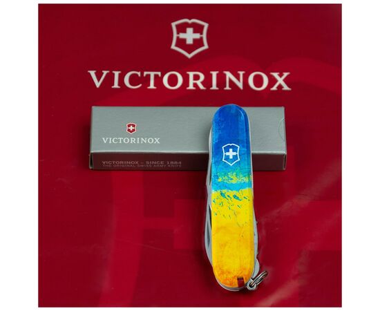 Нож Victorinox Climber Ukraine Жовто-синій малюнок (1.3703.7_T3100p), изображение 12 Нож Victorinox Climber Ukraine Жовто-синій малюнок (1.3703.7_T3100p), изображение 12