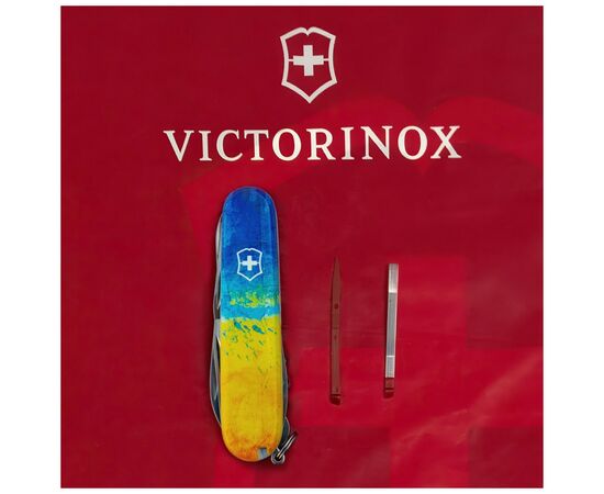 Нож Victorinox Climber Ukraine Жовто-синій малюнок (1.3703.7_T3100p), изображение 6 Нож Victorinox Climber Ukraine Жовто-синій малюнок (1.3703.7_T3100p), изображение 6