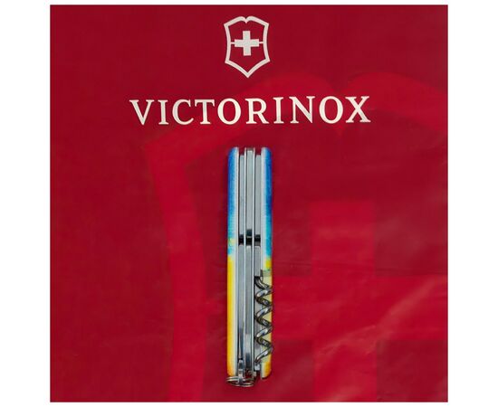 Нож Victorinox Climber Ukraine Жовто-синій малюнок (1.3703.7_T3100p), изображение 7 Нож Victorinox Climber Ukraine Жовто-синій малюнок (1.3703.7_T3100p), изображение 7