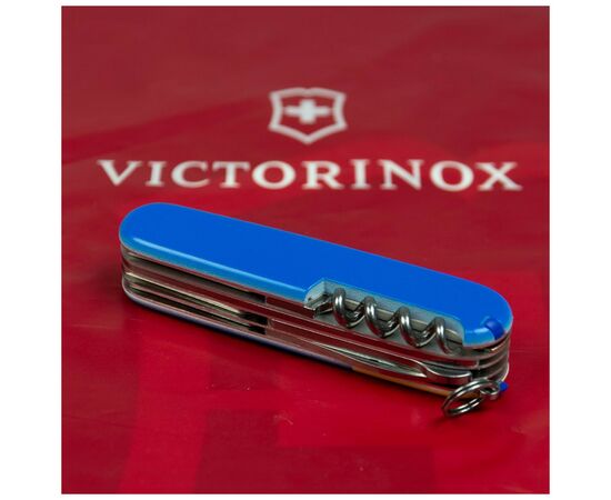 Нож Victorinox Huntsman Ukraine 91 мм Герб на прапорі вертикальний (1.3713.7_T3030p), изображение 4