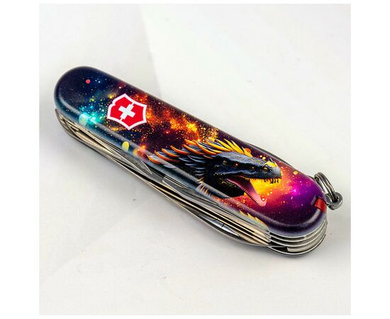 Нож Victorinox Huntsman Zodiac 91 мм Зірковий дракон (1.3713.3_Z3220p), изображение 2