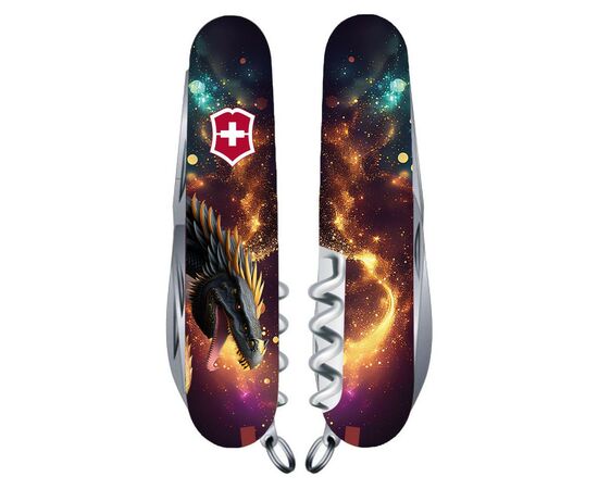Ніж Victorinox Huntsman Zodiac 91 мм Зірковий дракон (1.3713.3_Z3220p)