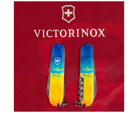 Нож Victorinox Spartan Ukraine 91 мм Жовто-синій малюнок (1.3603.7_T3100p), изображение 11