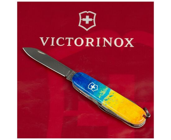 Нож Victorinox Spartan Ukraine 91 мм Жовто-синій малюнок (1.3603.7_T3100p), изображение 5