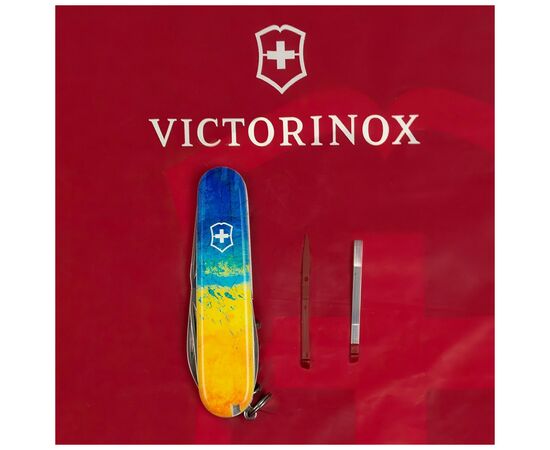 Нож Victorinox Spartan Ukraine 91 мм Жовто-синій малюнок (1.3603.7_T3100p), изображение 6