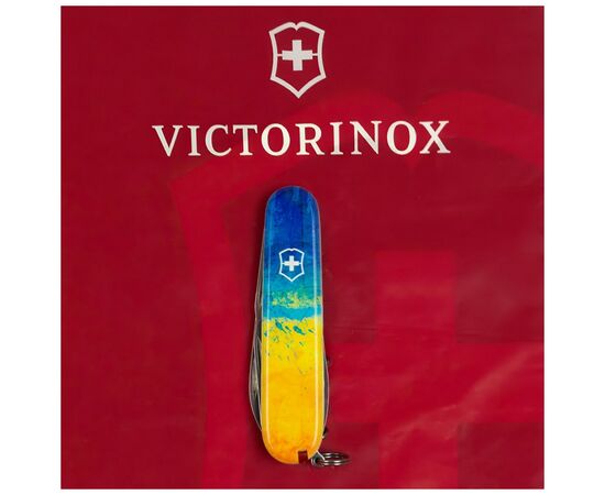 Нож Victorinox Spartan Ukraine 91 мм Жовто-синій малюнок (1.3603.7_T3100p), изображение 9