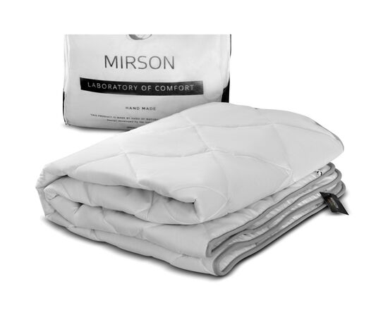 Одеяло MirSon хлопковое №1412 Bianco Демисезонное 172x205 см (2200001536456), изображение 4 Одеяло MirSon хлопковое №1412 Bianco Демисезонное 172x205 см (2200001536456), изображение 4